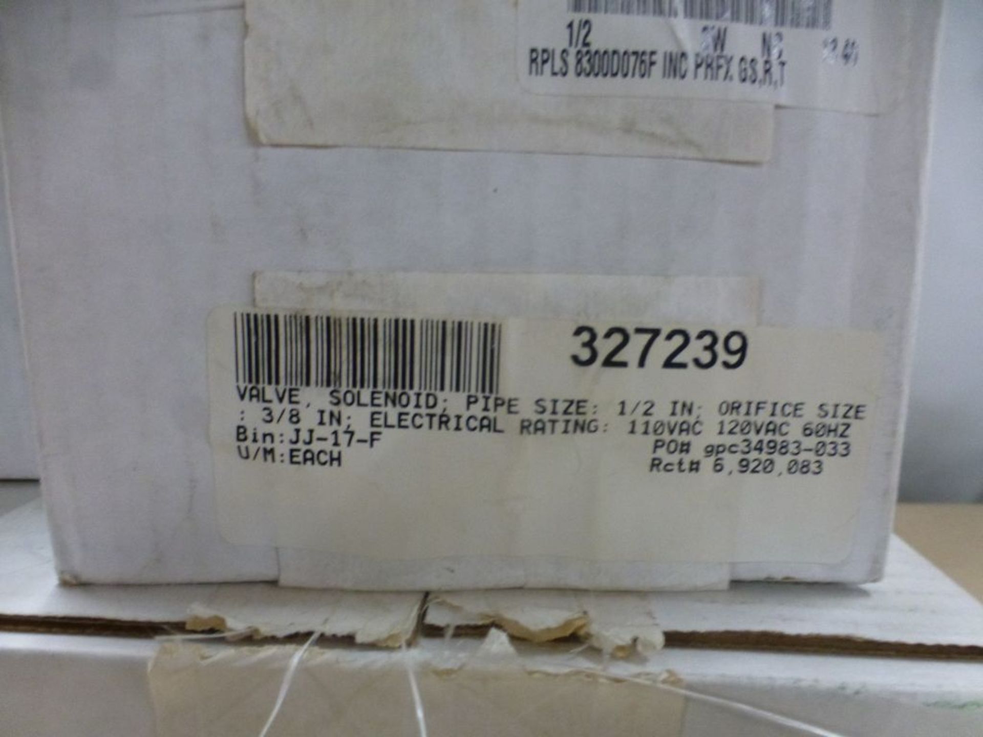 Lot of (4) ASCO Valves|(1) Cat No. 8344G074; (1) Cat No. EFHT8344G074M0; (1) Cat No. 8300G076F; (1) - Image 11 of 17