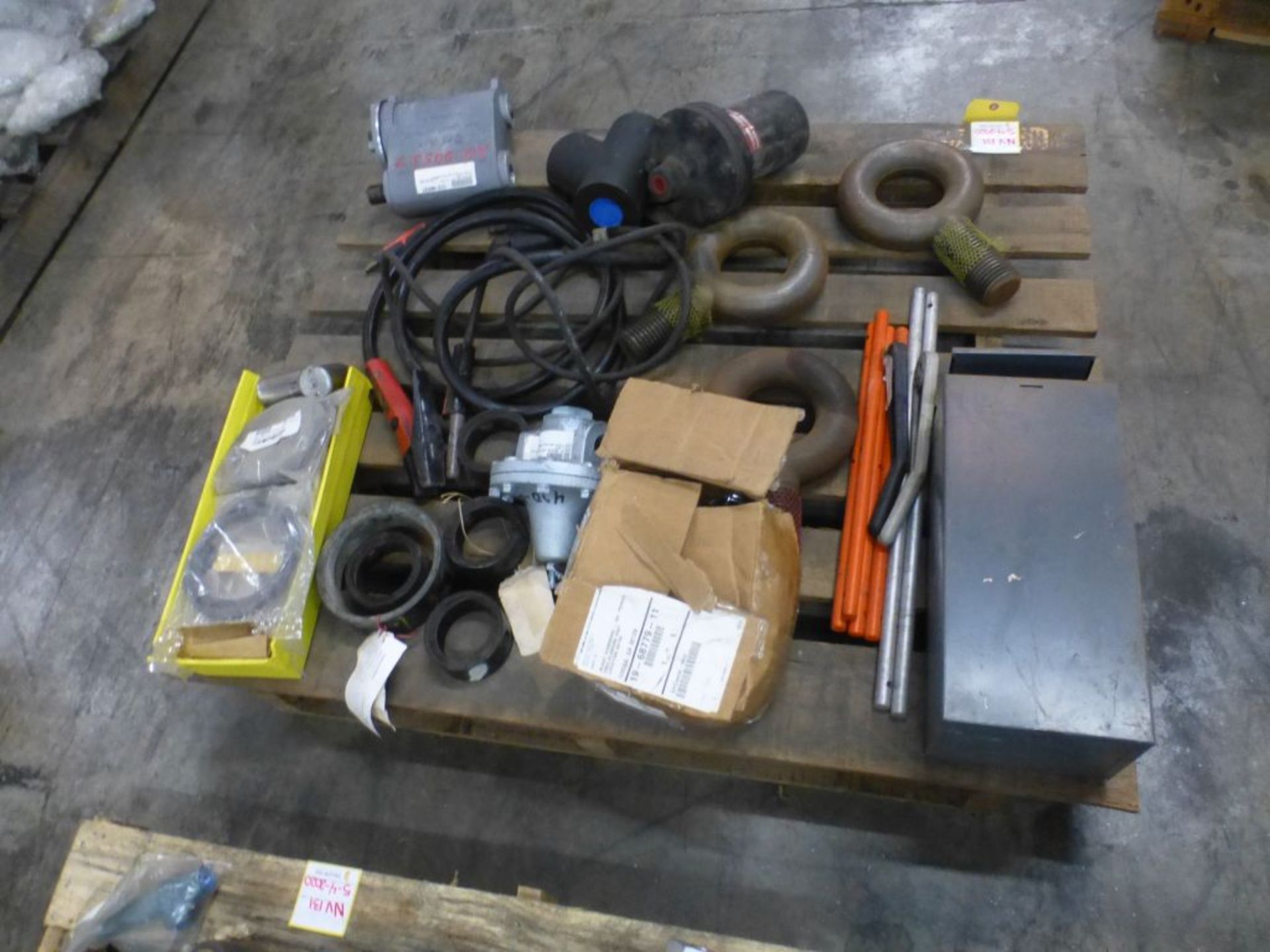 Lot of Assorted Components|Includes:; Large Eye Bolts; Rods; Steam Trap; Single Drawer|Lot Loading F - Image 3 of 21