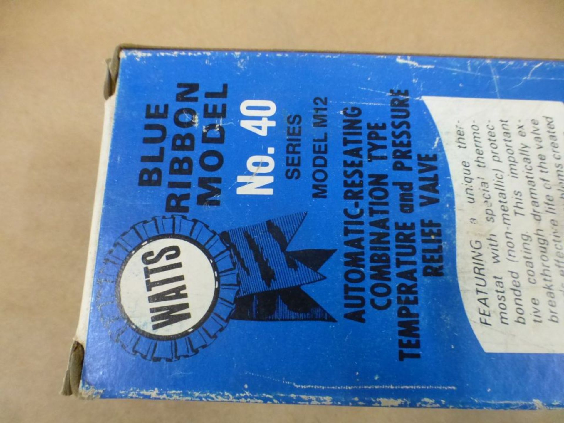 Lot of Assorted Valves|(4) Watts Blue Ribbon Relief Valves Model No. 40; (1) Directional Control 3/8 - Image 15 of 32