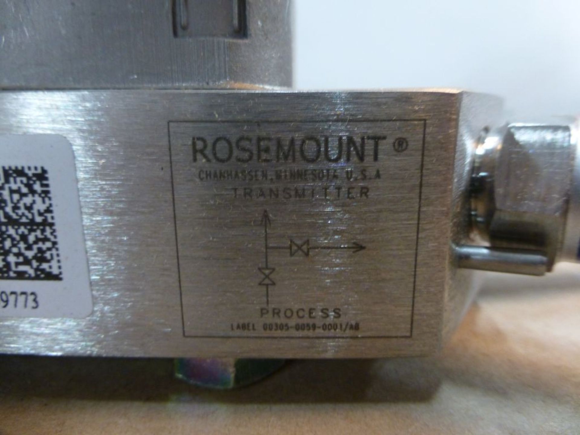 Rosemount Pressure Transmitter and Flow Meter|Model No. 0305RC22B11B4; Part No. C30511-1124-0000|Lot - Image 4 of 7