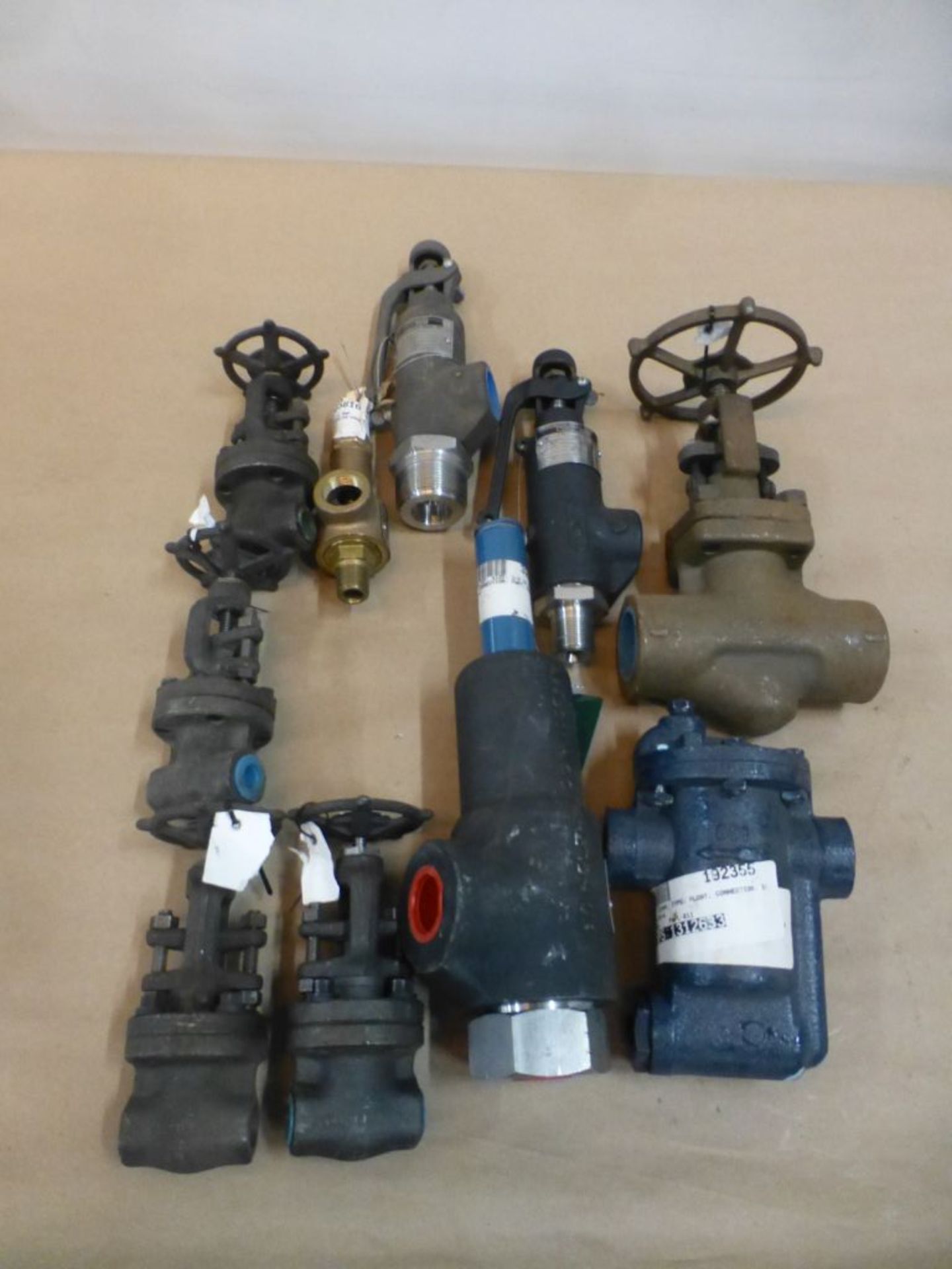 Lot of Assorted Valves|(3) Henry Vogt Machine Co. A105 Gate Valve Series 12141 E-35111-R15; (1) Henr