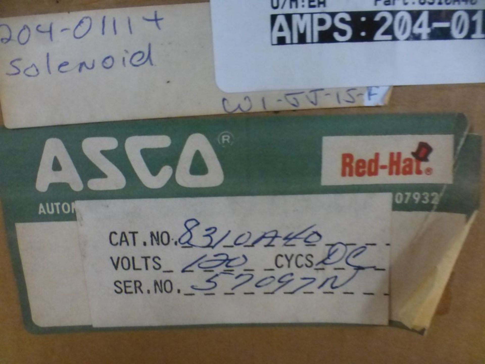 Lot of (2) ASCO Solenoid Valves|Part No. 8310A40|Lot Loading Fee: $5.00 - Image 7 of 14