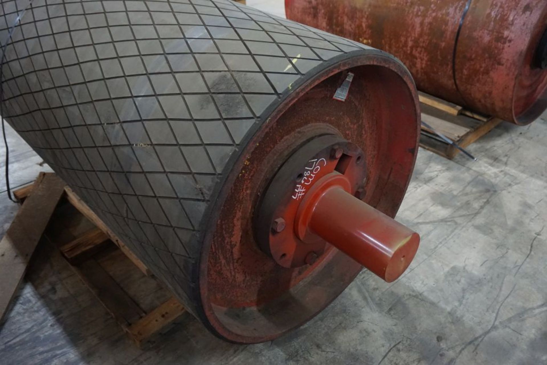 Continental 38"Diameter Tapered Conveyor Pulley|65" Working Width; 87" Overall Width|Lot Loading Fee - Image 2 of 6