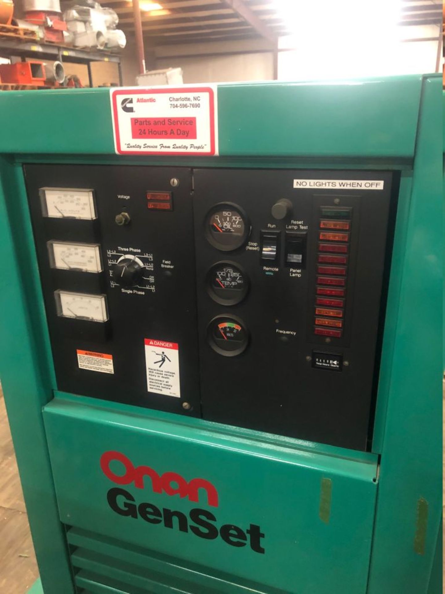 Onan Diesel Generator Set|Model No. 250DFBE; S/N: E900 321 782; Spec: 36152E; 3 PH; 250 KW / 312.5 K - Image 9 of 32