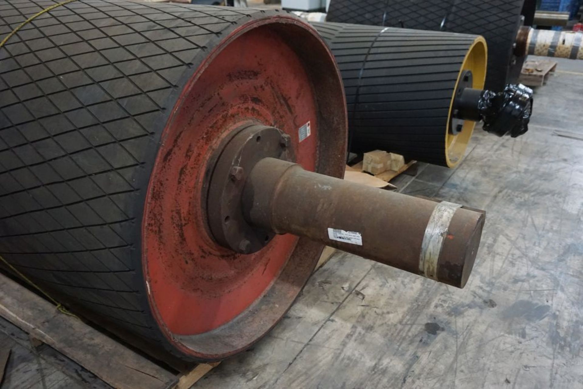 Continental 42"Diameter Tapered Conveyor Pulley|65" Working Width; 103" Overall Width|Lot Loading Fe - Image 5 of 8