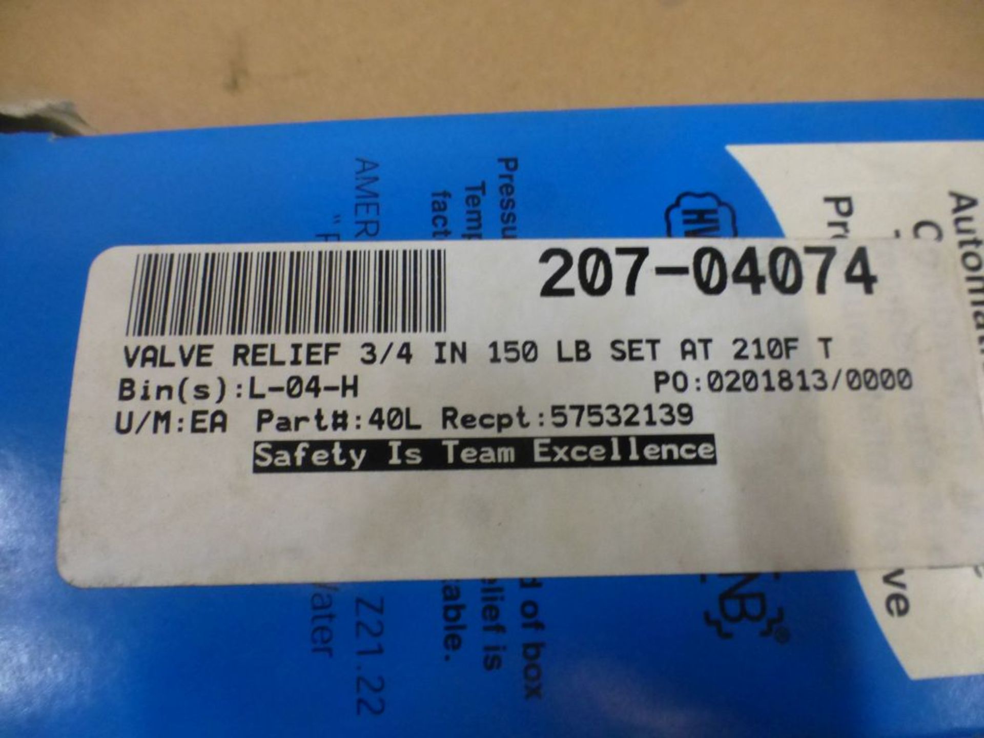 Lot of Assorted Valves|(4) Watts Blue Ribbon Relief Valves Model No. 40; (1) Directional Control 3/8 - Image 26 of 32