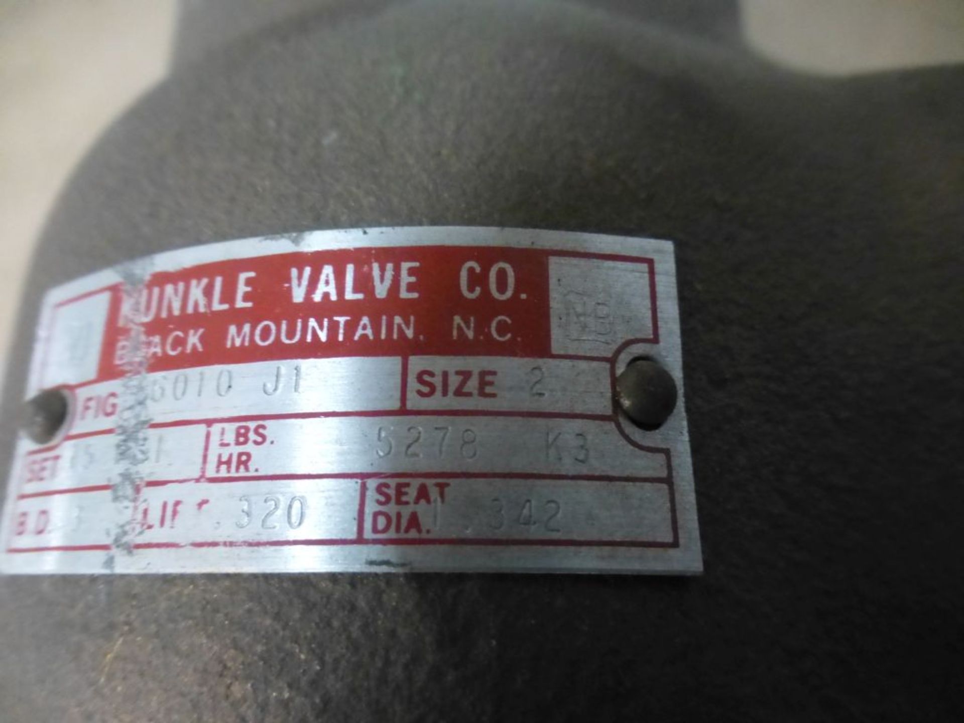 Lot of Assorted Valves|(2) Kunkle Valves, Size: 2", 75 PSI; (1) Dresser Consolidated Relief Valves, - Image 7 of 22