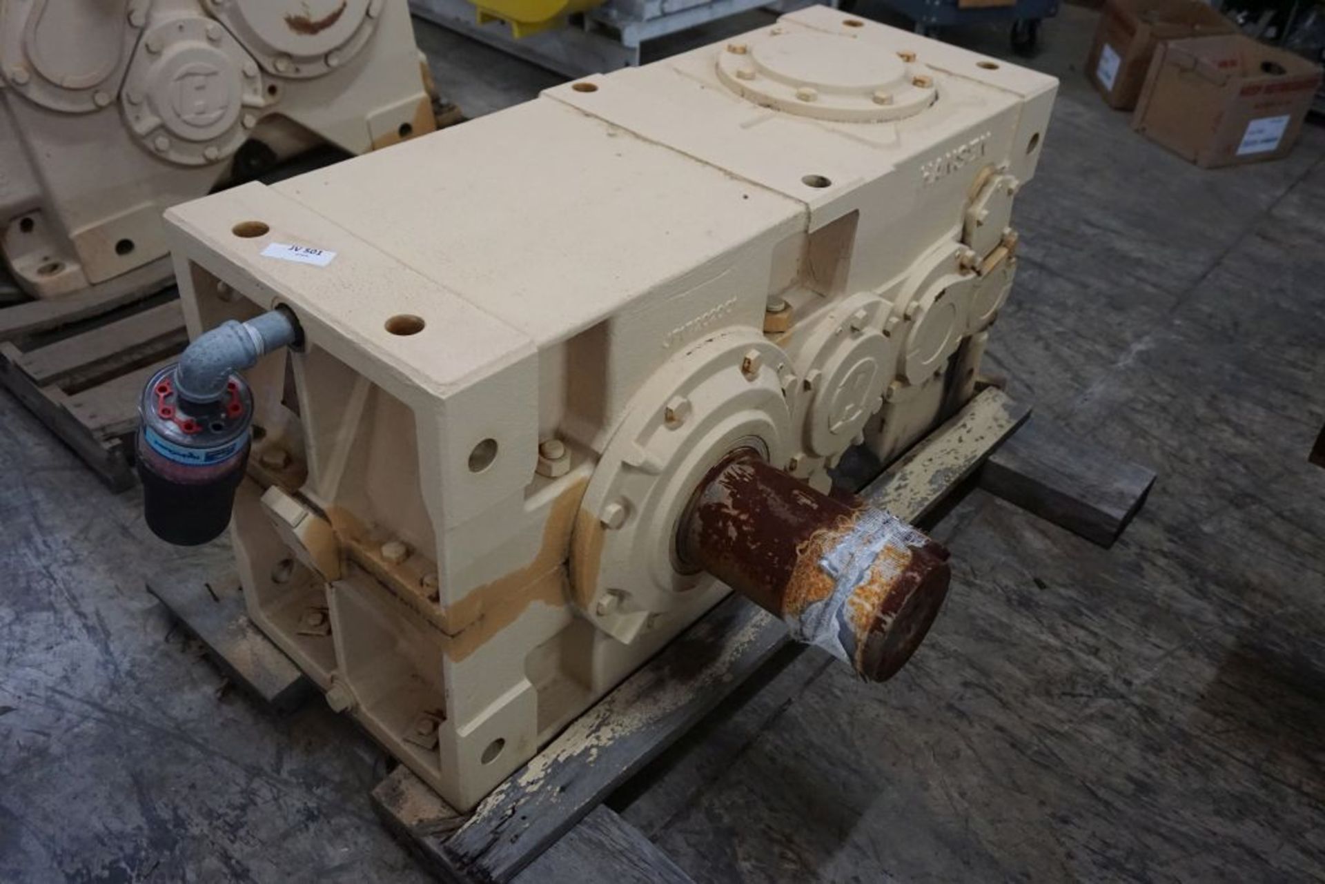 Hansen Gearbox|Type: RDF41-AN; SF: 2.3; 62 HP; Ratio: 160; RPM: 1760/10.9|Lot Loading Fee: $5.00 - Image 4 of 8