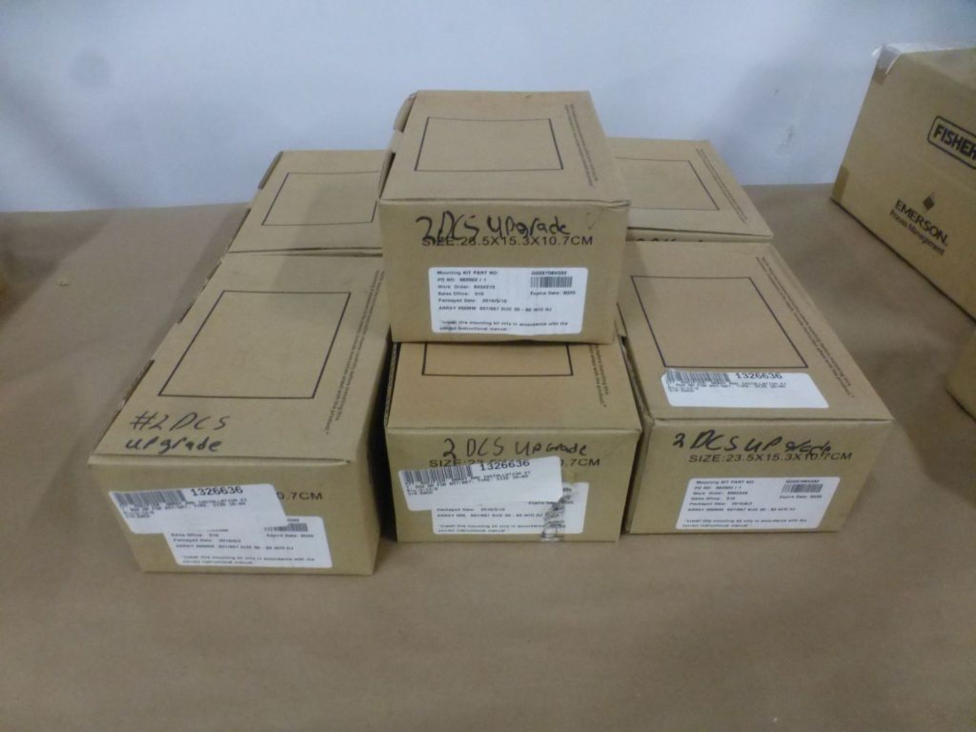 Lot of (7) Fisher Modifier Array & Installation Kits|Part No. GG03708X032|Lot Loading Fee: $5.00