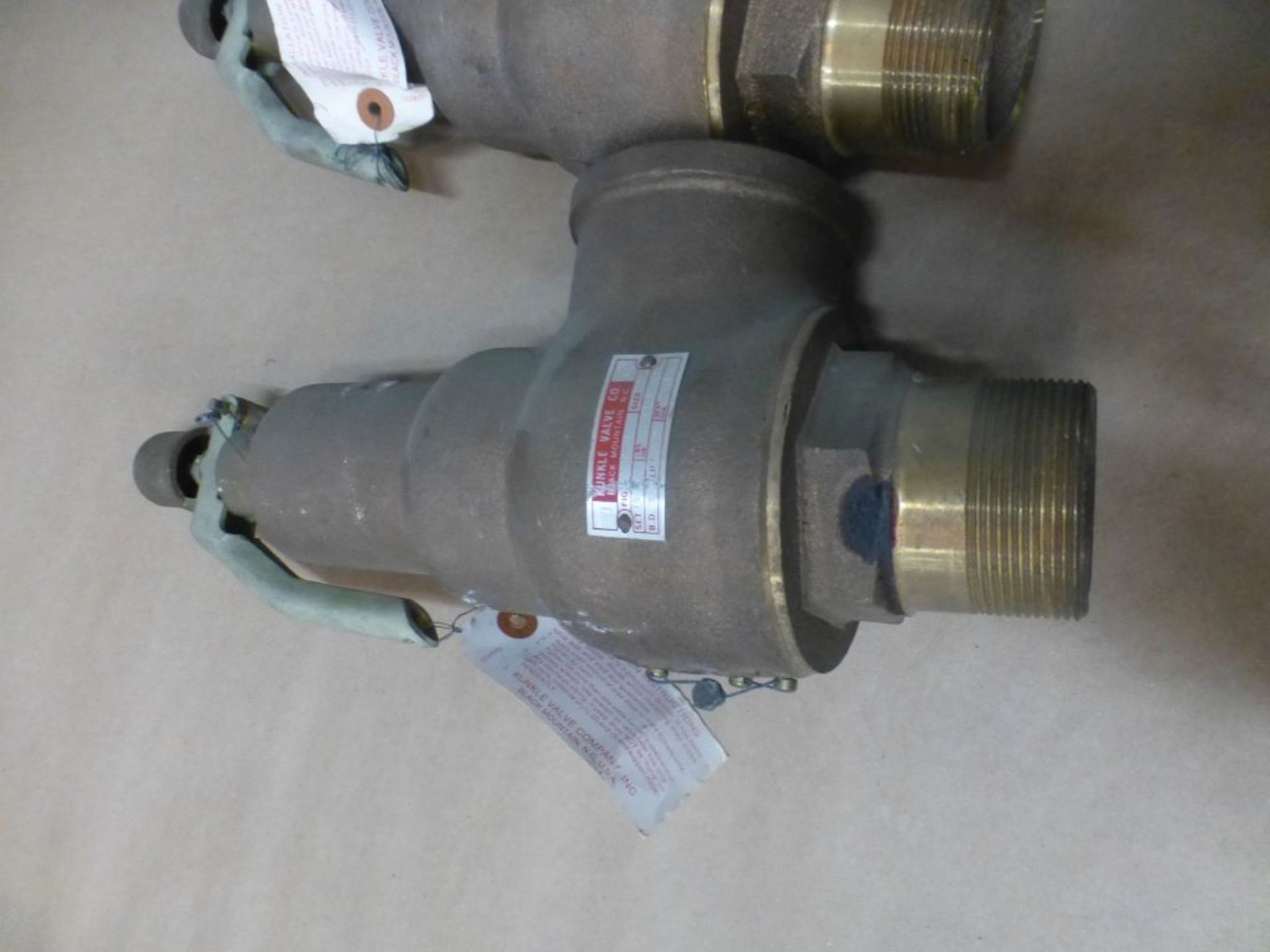 Lot of Assorted Valves|(2) Kunkle Valves, Size: 2", 75 PSI; (1) Dresser Consolidated Relief Valves, - Image 2 of 22