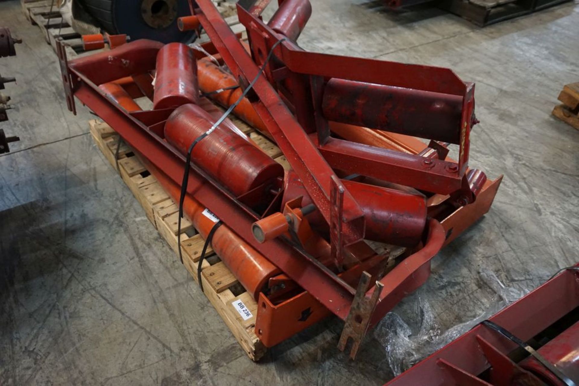Lot of (4) 6" D Training Idlers|42" Working Width; 53" Overall Width|Lot Loading Fee: $5.00 - Image 7 of 7