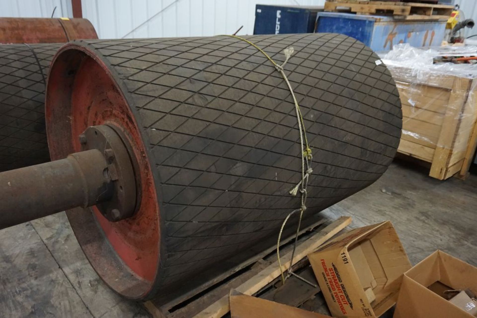 Continental 42"Diameter Tapered Conveyor Pulley|65" Working Width; 103" Overall Width|Lot Loading Fe - Image 3 of 8