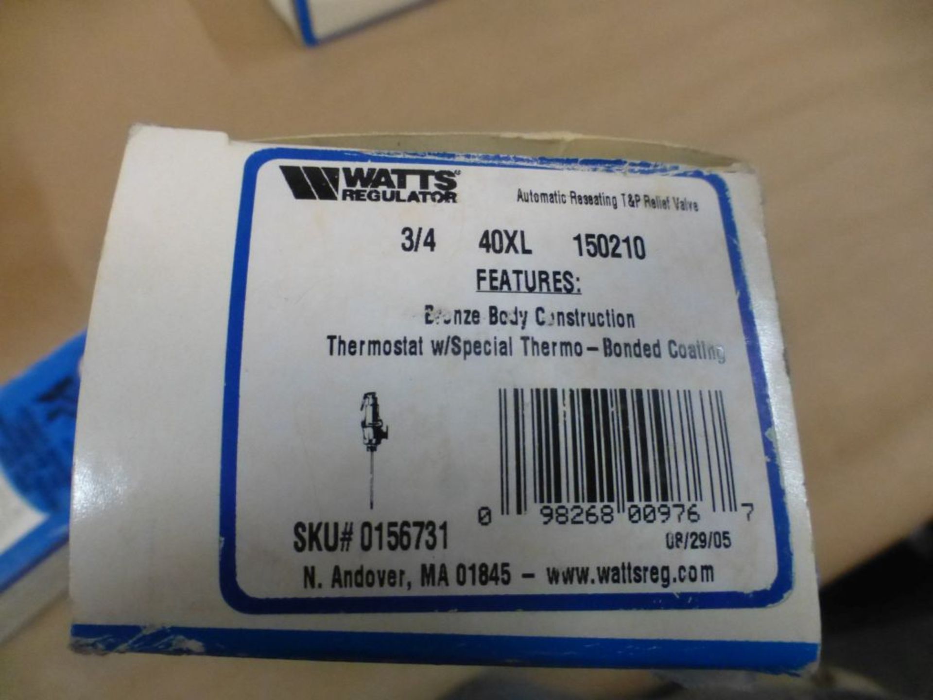 Lot of Assorted Valves|(4) Watts Blue Ribbon Relief Valves Model No. 40; (1) Directional Control 3/8 - Image 32 of 32