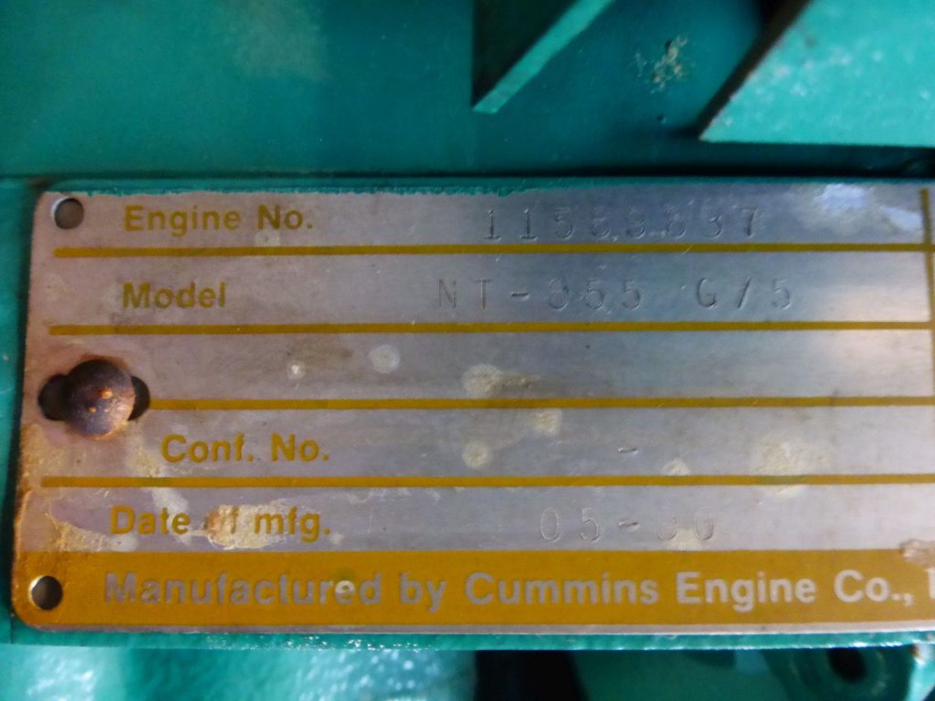 Onan Diesel Generator Set|Model No. 250DFBE; S/N: E900 321 782; Spec: 36152E; 3 PH; 250 KW / 312.5 K - Image 12 of 32