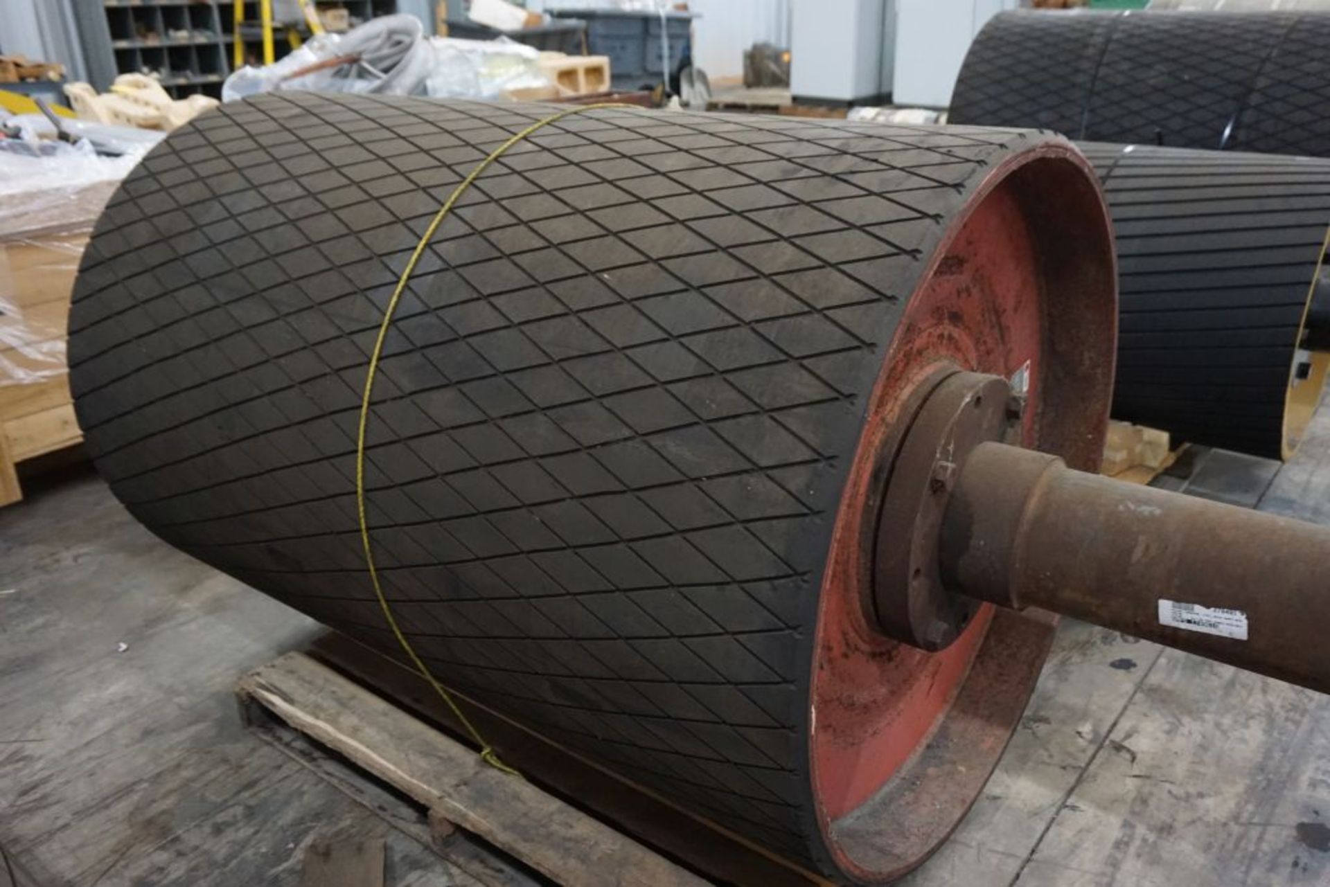 Continental 42"Diameter Tapered Conveyor Pulley|65" Working Width; 103" Overall Width|Lot Loading Fe - Image 6 of 8