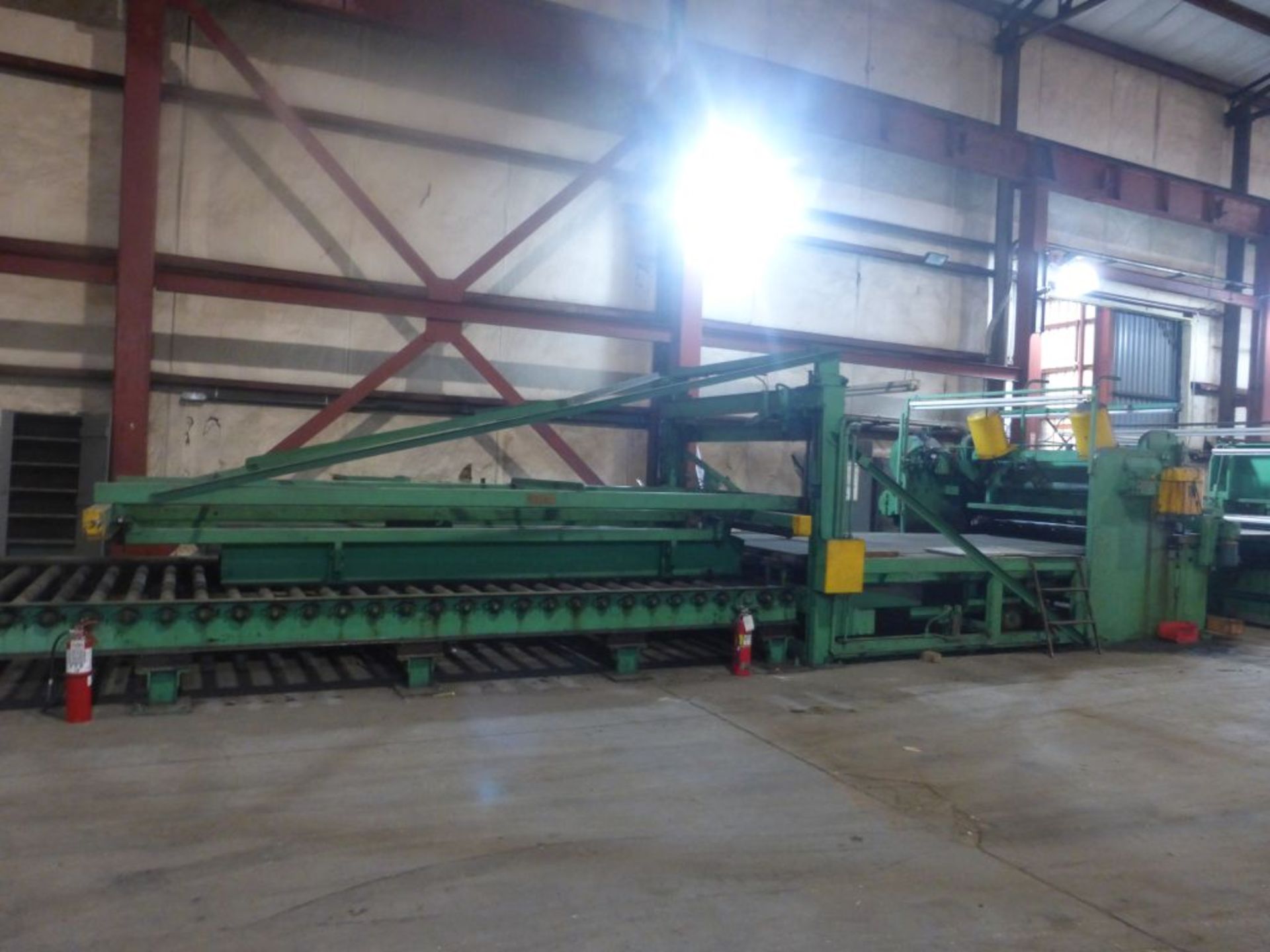 Warner & Swasey 84" x 1/4" Cut to Length Line|Includes:; Cincinnatti 2508 8' x 3/8" Mechanical Shear - Image 27 of 88