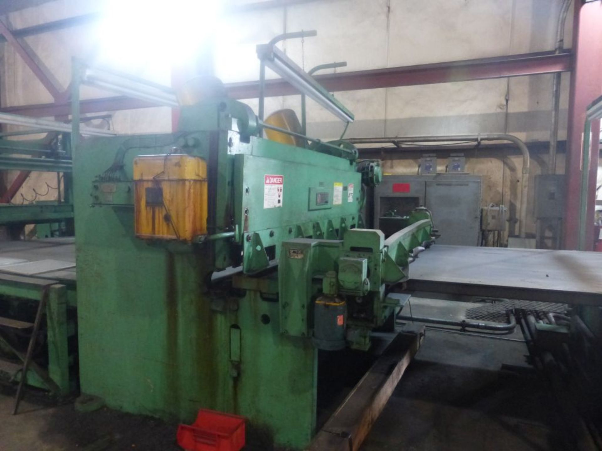 Warner & Swasey 84" x 1/4" Cut to Length Line|Includes:; Cincinnatti 2508 8' x 3/8" Mechanical Shear - Image 22 of 88