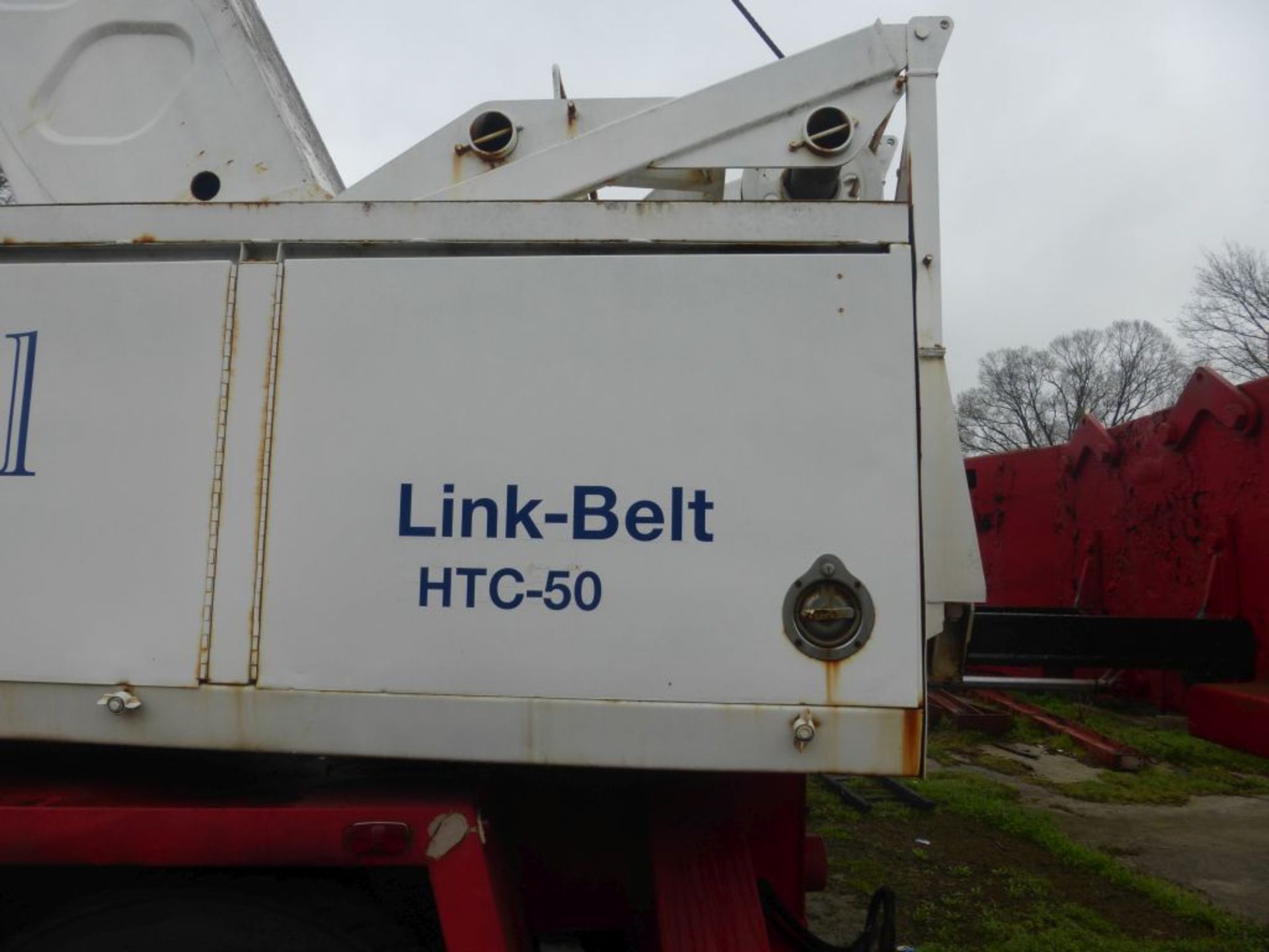 Link Belt 50-Ton Telescopic Boom Truck Crane|Model No. HTC 50W; S/N: G6G9-84GB; Plate No. 79T-55290- - Image 10 of 50