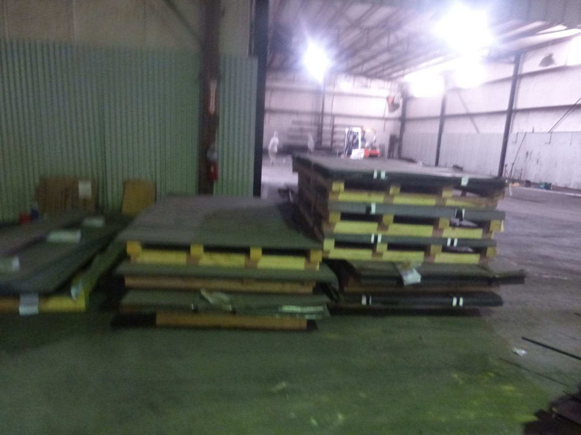 Lot of Assorted Metal Sheets on Pallets|Approx. 3-4 Trucks for Removal; Click Here for Additional