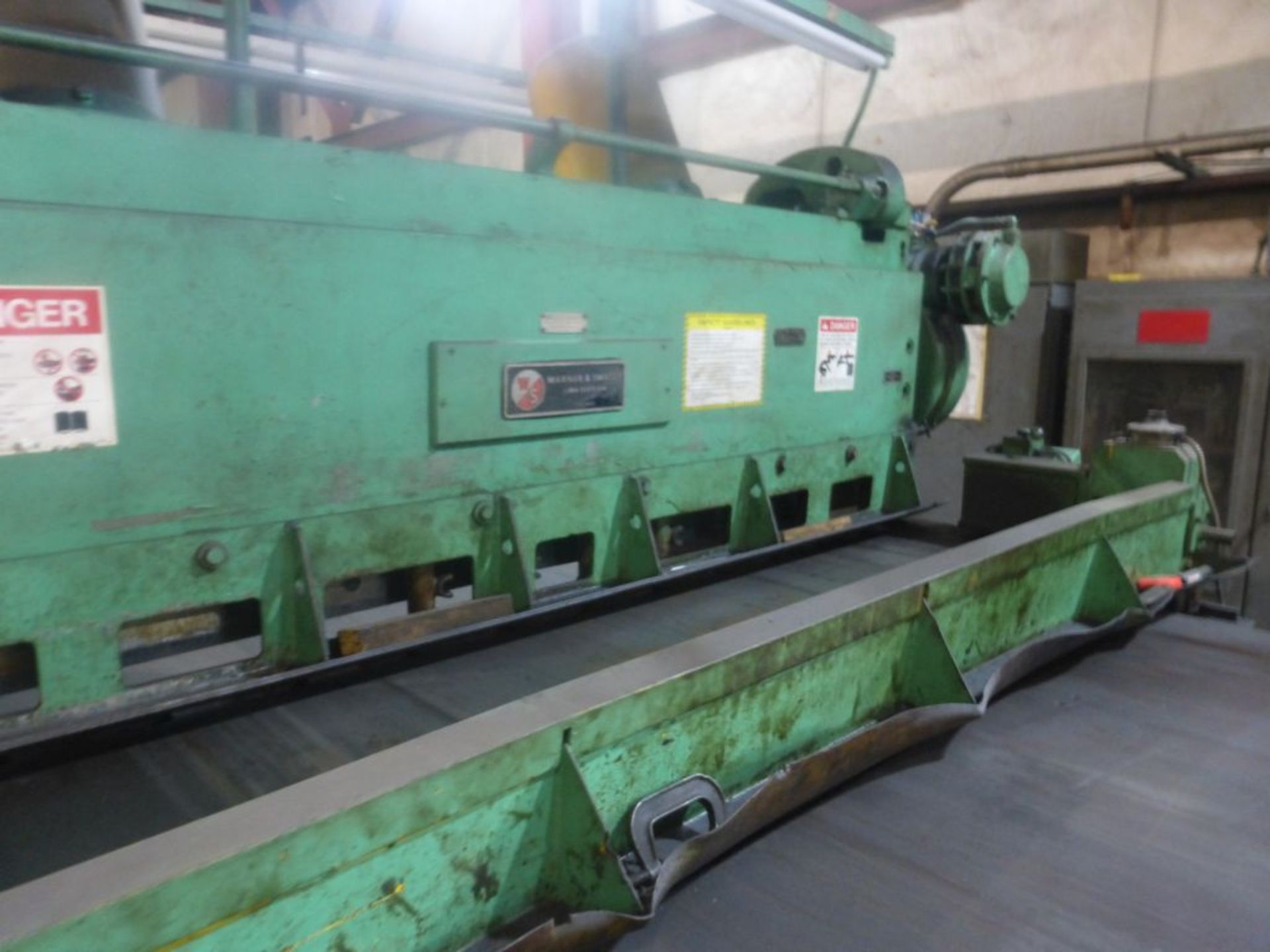 Warner & Swasey 84" x 1/4" Cut to Length Line|Includes:; Cincinnatti 2508 8' x 3/8" Mechanical Shear - Image 20 of 88