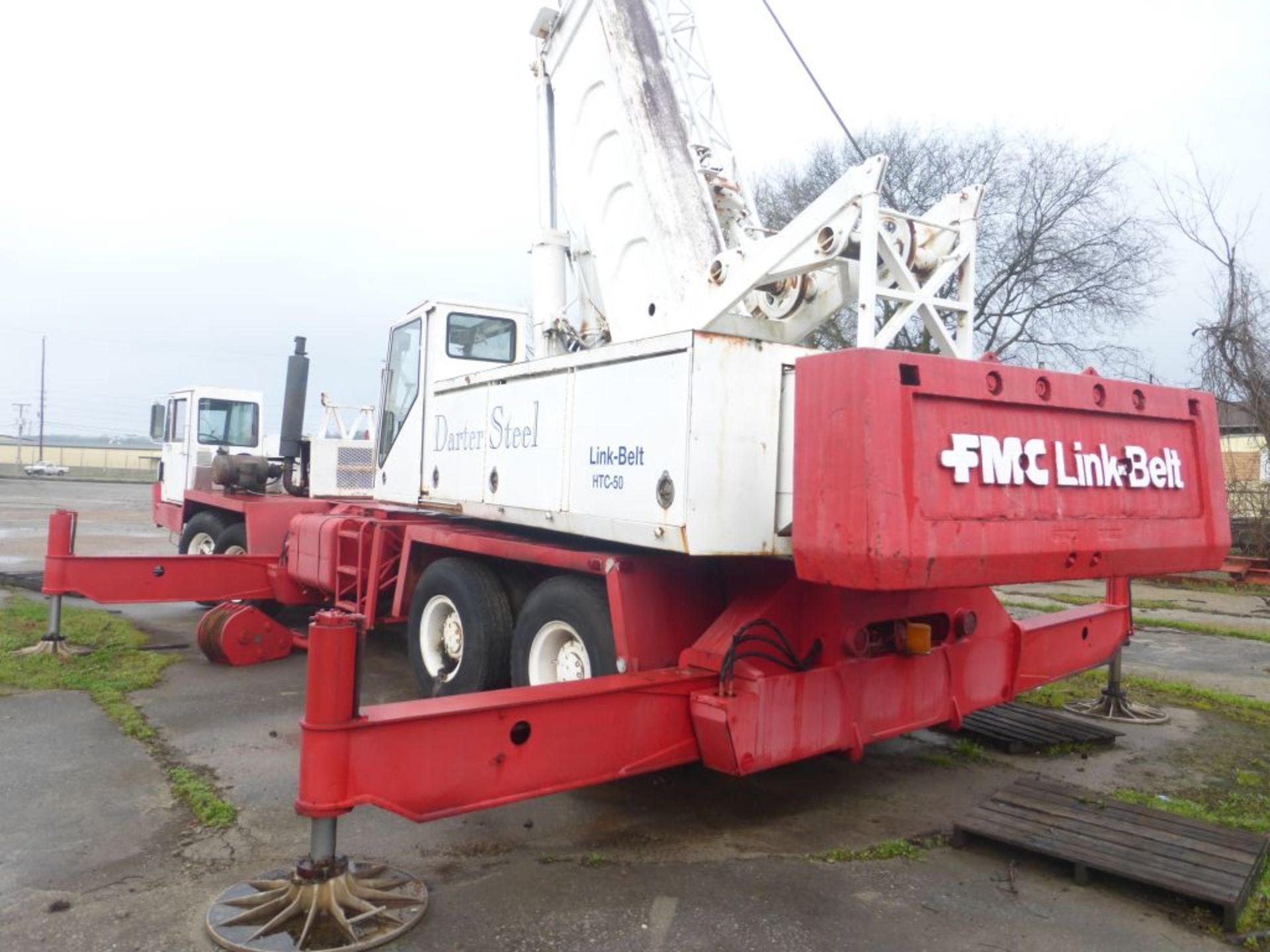 Link Belt 50-Ton Telescopic Boom Truck Crane|Model No. HTC 50W; S/N: G6G9-84GB; Plate No. 79T-55290- - Image 22 of 50