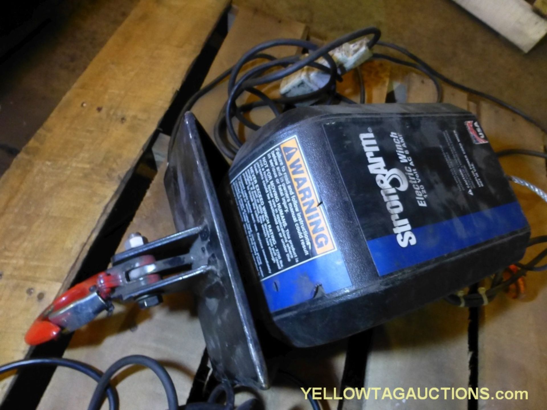 Lot of (2) Strongarm Electric Winches | 8A; 120VAC - Image 5 of 6