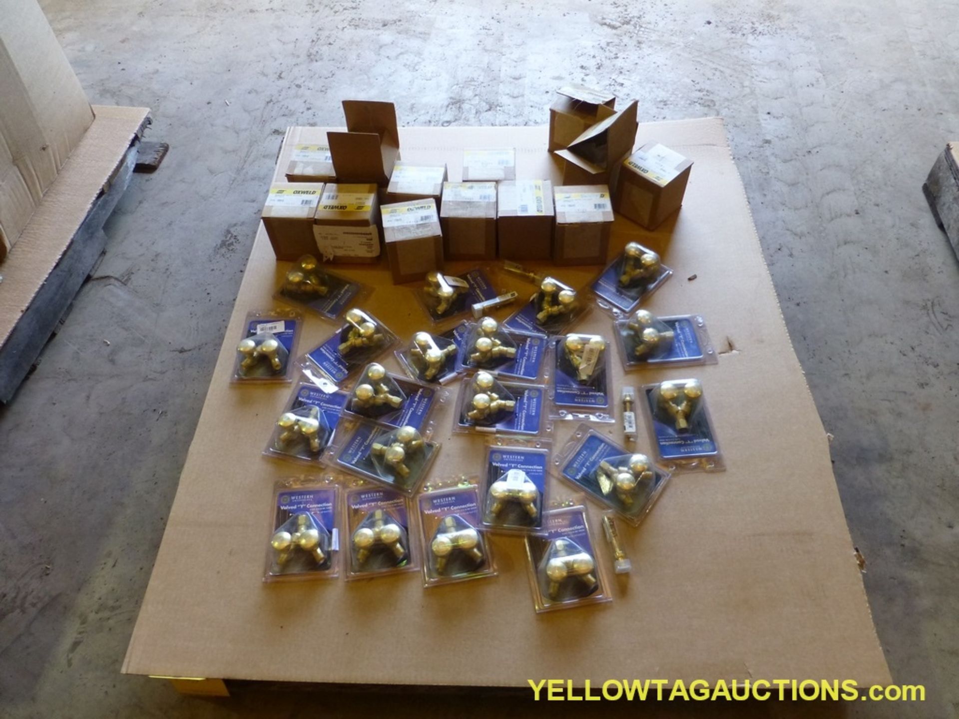 Lot of Assorted Components | Includes:; Western Valved 4" Connection; Oxweld Bevel Cutting Adapter;
