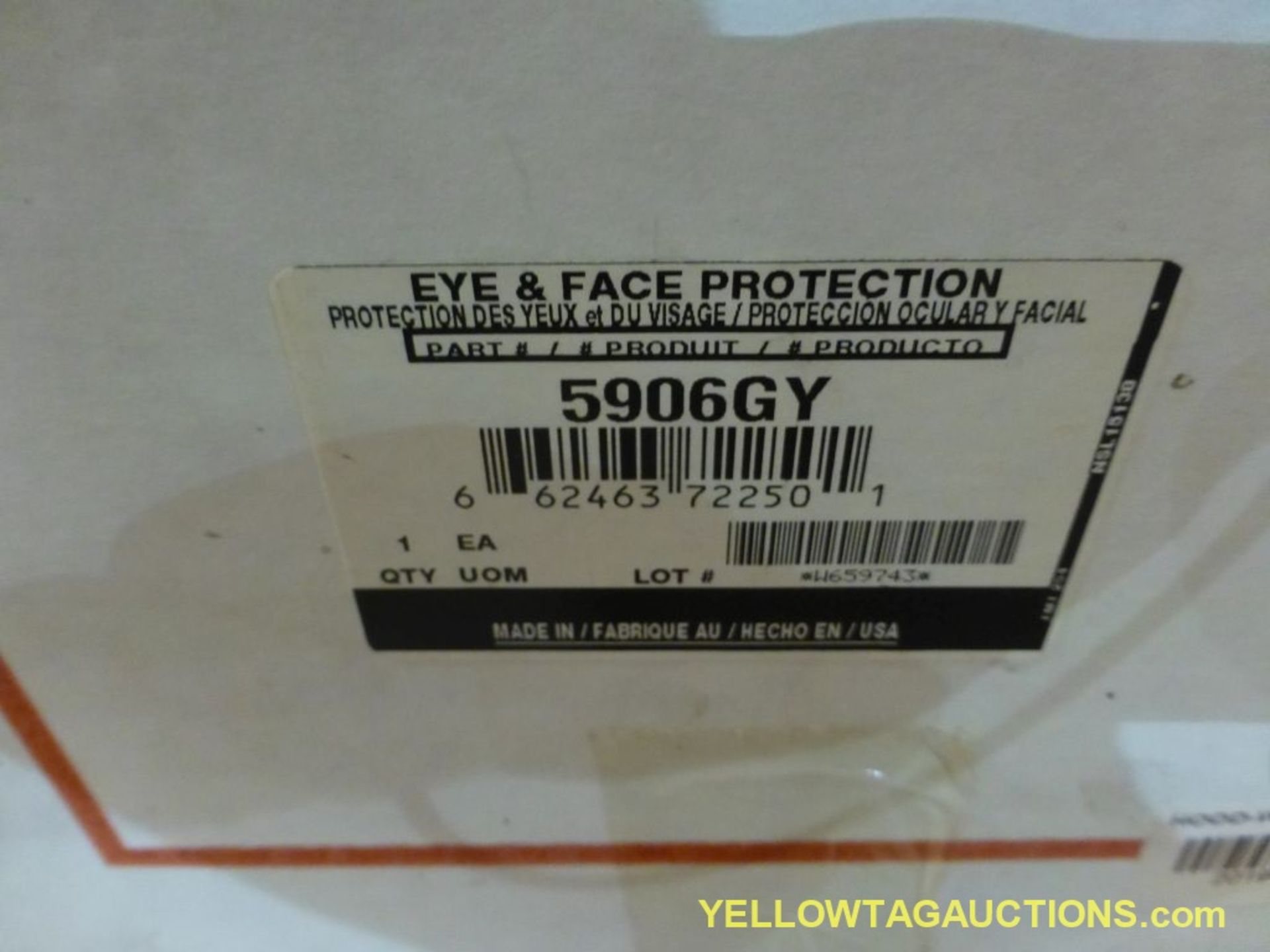 Lot of Fibre Metal Honeywell Eye and Face Protection | Model No. 5906GY; New Surplus - Image 3 of 3