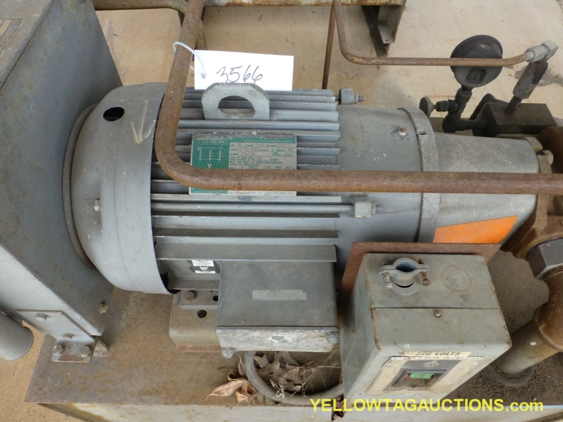 10 HP Hydraulic Pump - Image 2 of 6