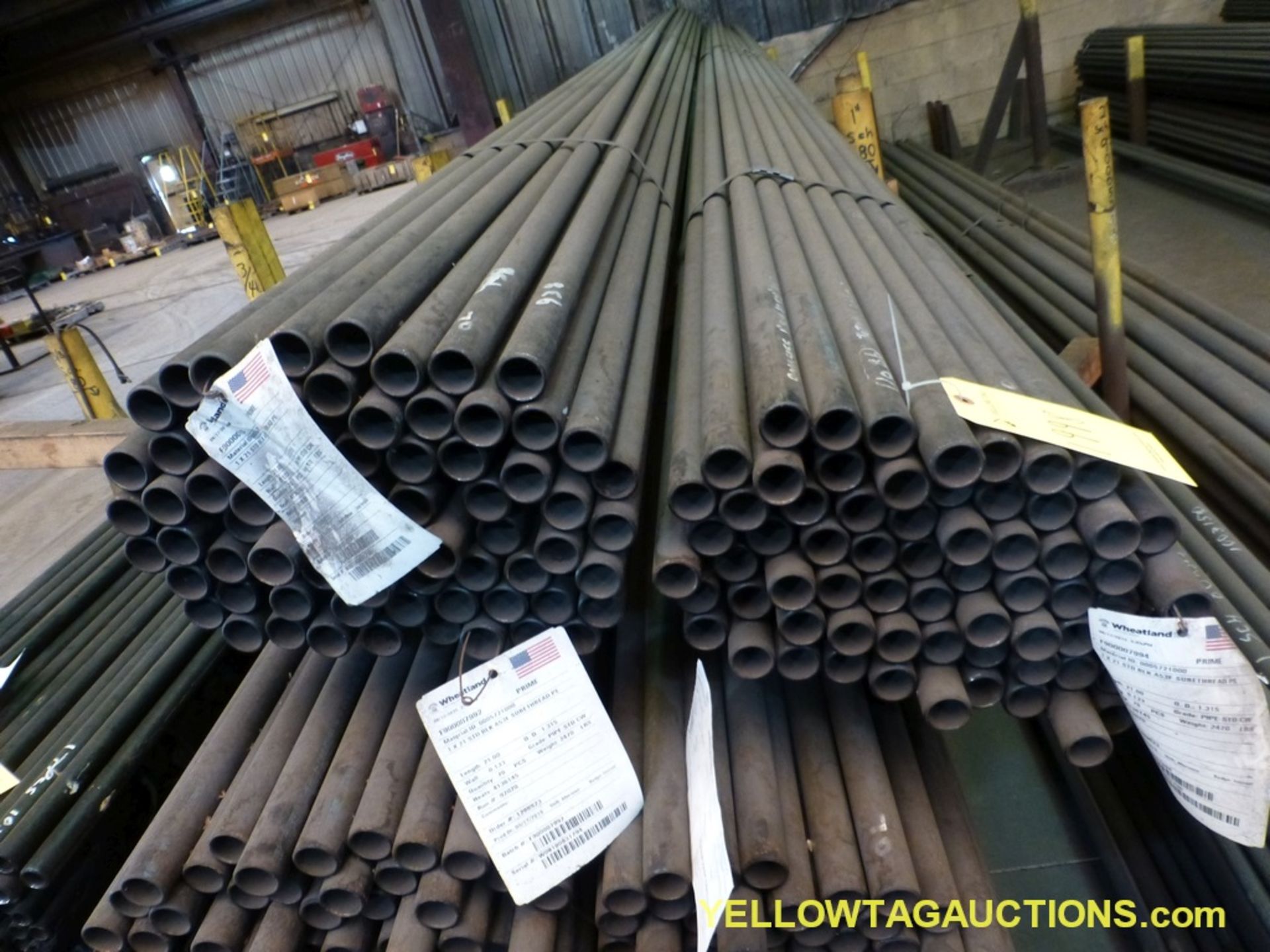 Lot of Approx (600) 1" SCH 40 x 252 A53 TYF Pipes - Image 2 of 4