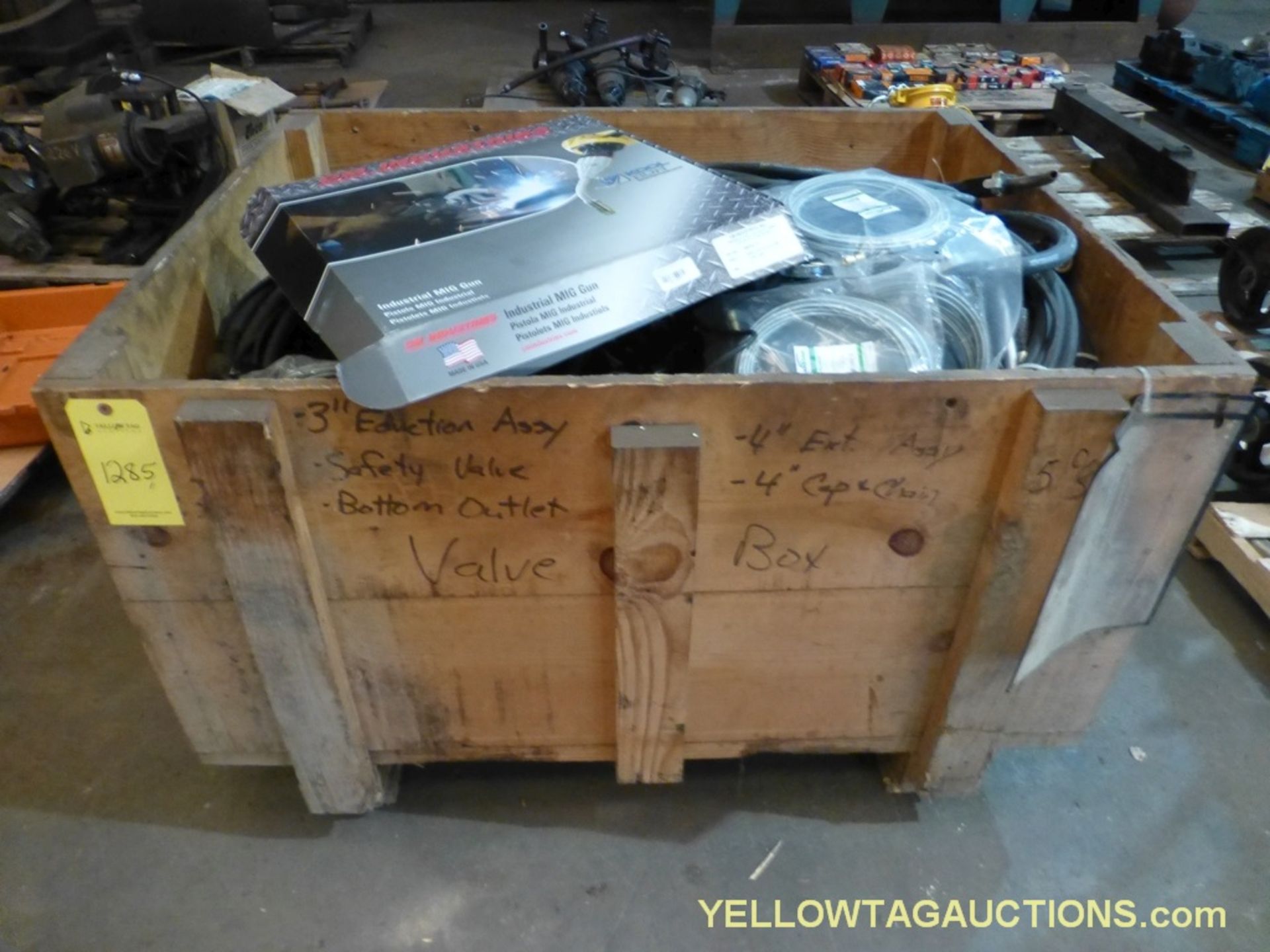 Lot of Assorted Welding Equipment | Includes:; Welding Cables w/Trigger and Gun; Liner Cable