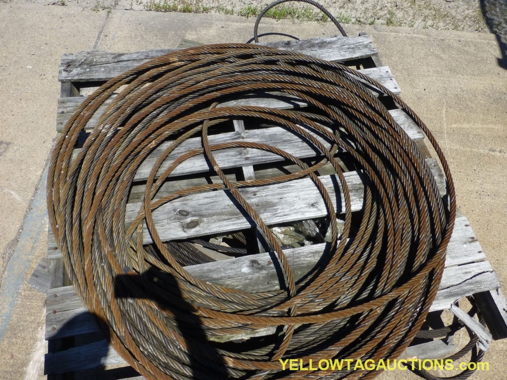 Lot of (2) Lifting Metal Ropes - Image 2 of 2