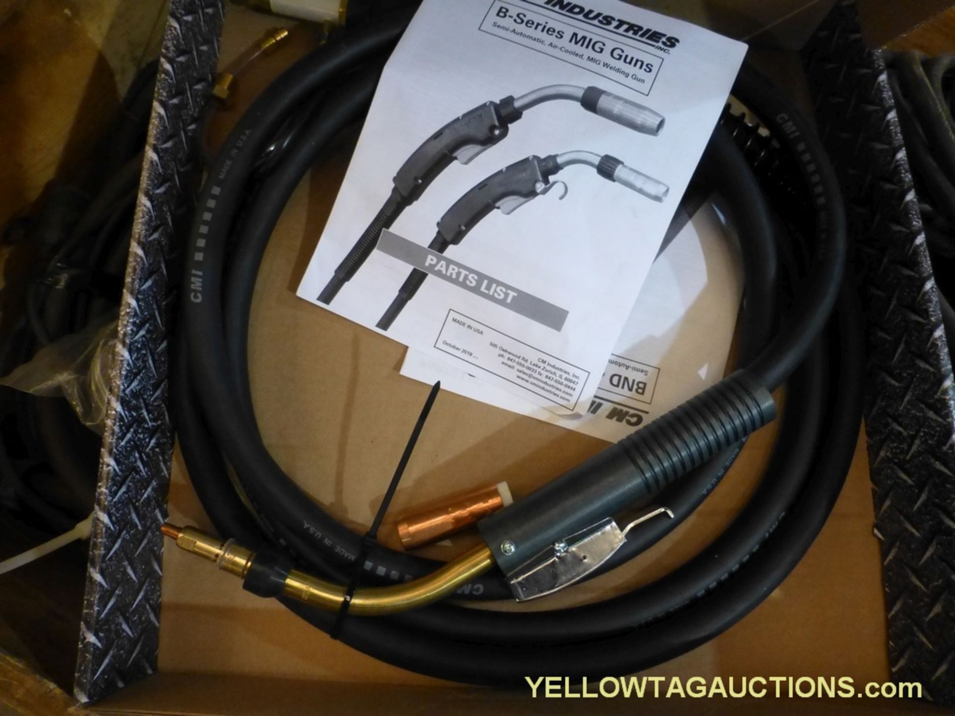 Lot of Assorted Welding Equipment | Includes:; Welding Cables w/Trigger and Gun; Liner Cable - Image 4 of 5