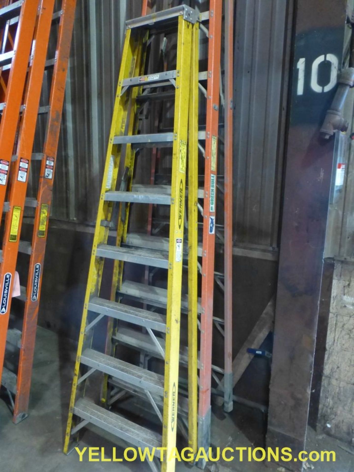Lot of (2) Assorted Step Ladders | (1) 12'; (1) 8' - Image 2 of 5