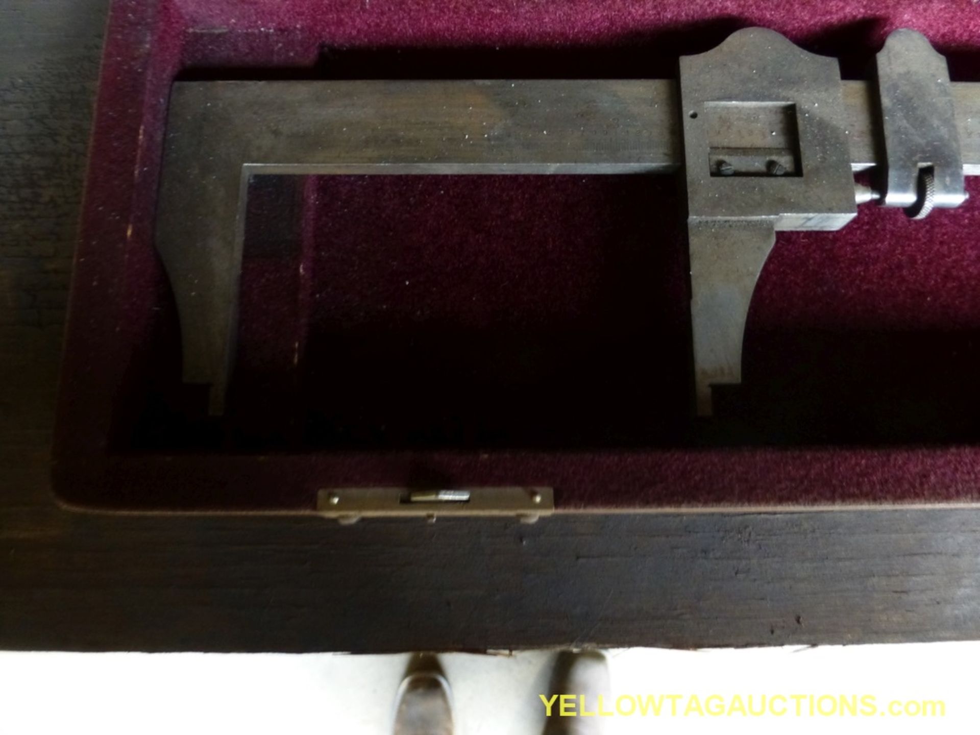 Starrett 24" Caliper in Wooden Box - Image 3 of 5