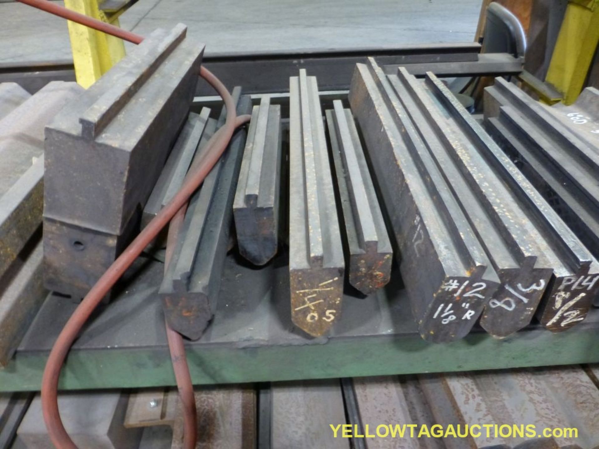 Metal Table w/Assorted Dies - Image 6 of 9