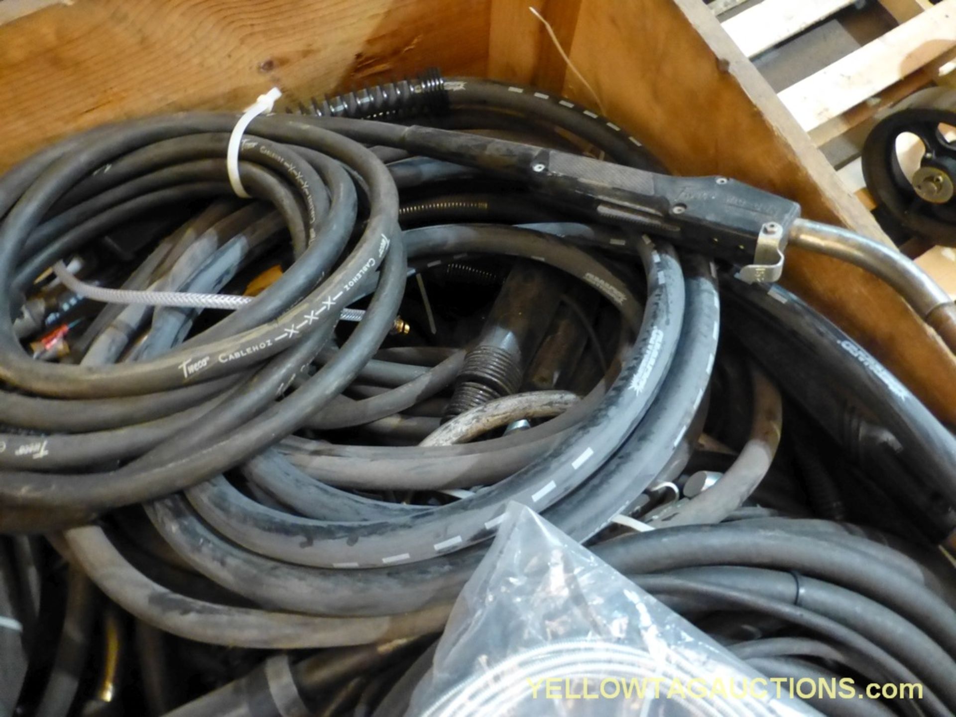 Lot of Assorted Welding Equipment | Includes:; Welding Cables w/Trigger and Gun; Liner Cable - Image 3 of 5