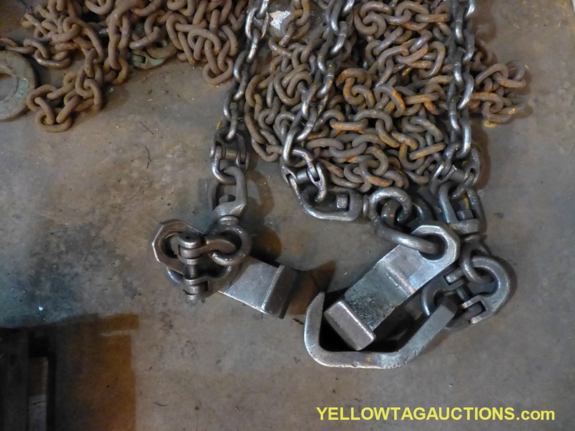 Lot of Chain Slings on Holder - Image 4 of 7