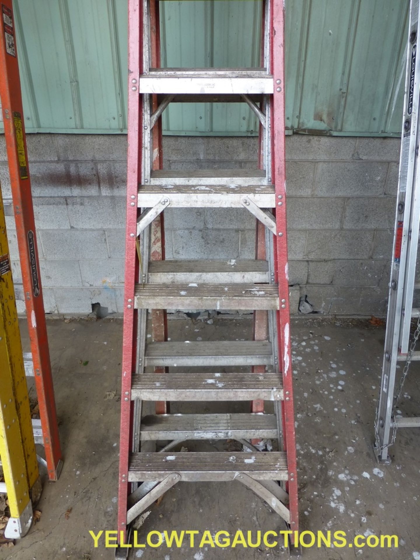 Lot of (3) Assorted Ladder Stokes | (1) 14' Model No. 1814; (1) 16'; (1) 16' - Image 3 of 5