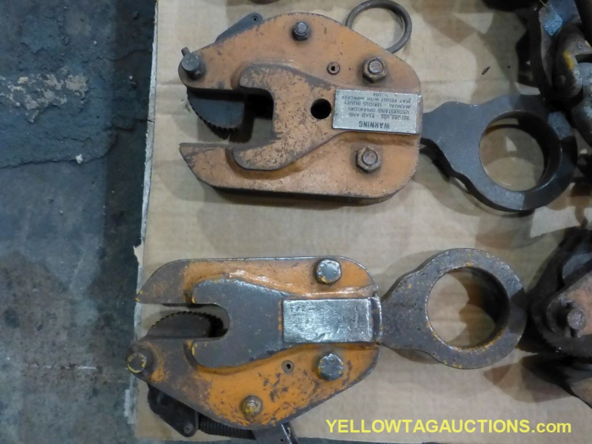 Lot of Assorted Lifting Clamps and Chain Slings - Image 3 of 6