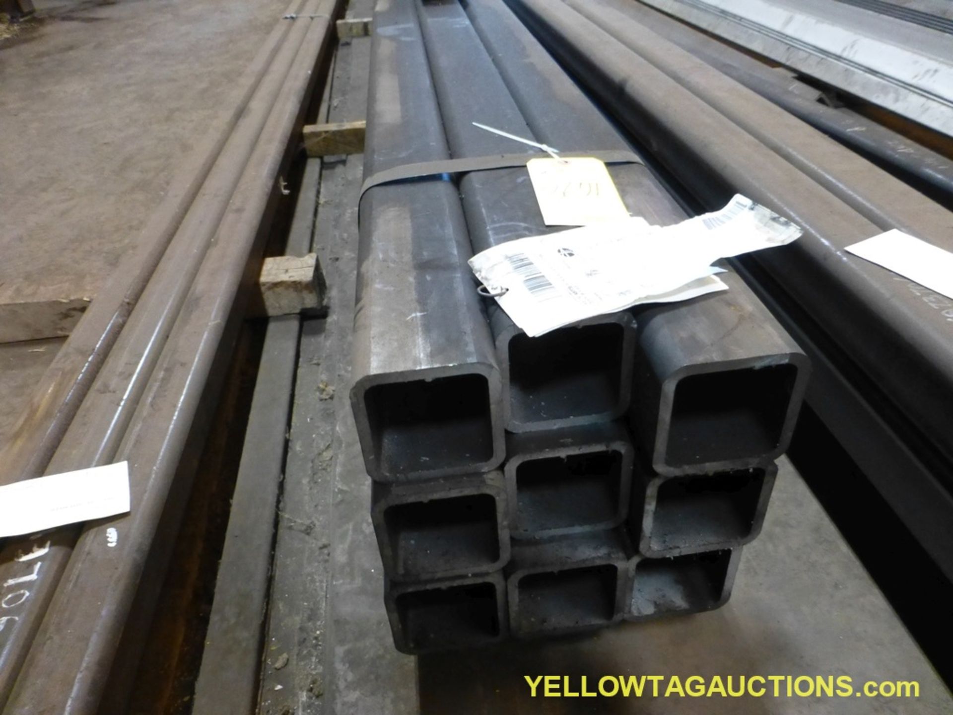 Lot of Approx (22) Assorted Tubing | (1) Square Tubing 3/8 x 3 x 3 x 240 ARI; (8) Square Tubing 3/8 - Image 3 of 5