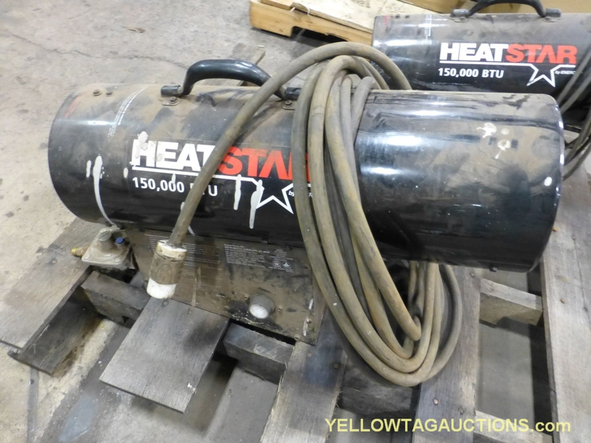 Lot of (2) Heat Star Enerco Propane Forced Air Heaters | 150,000 BTU - Image 4 of 4