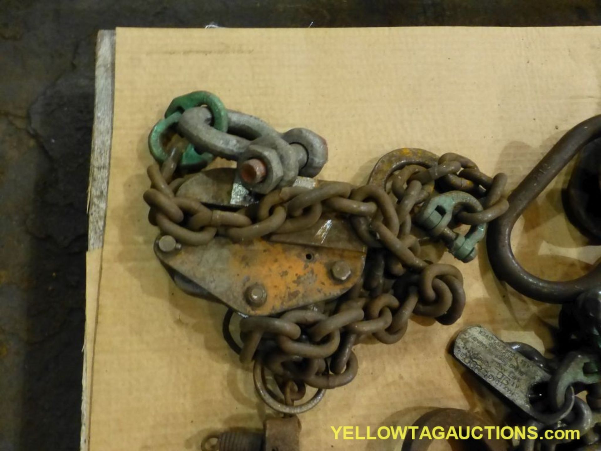 Lot of Assorted Lifting Clamps and Chain Slings - Image 5 of 6