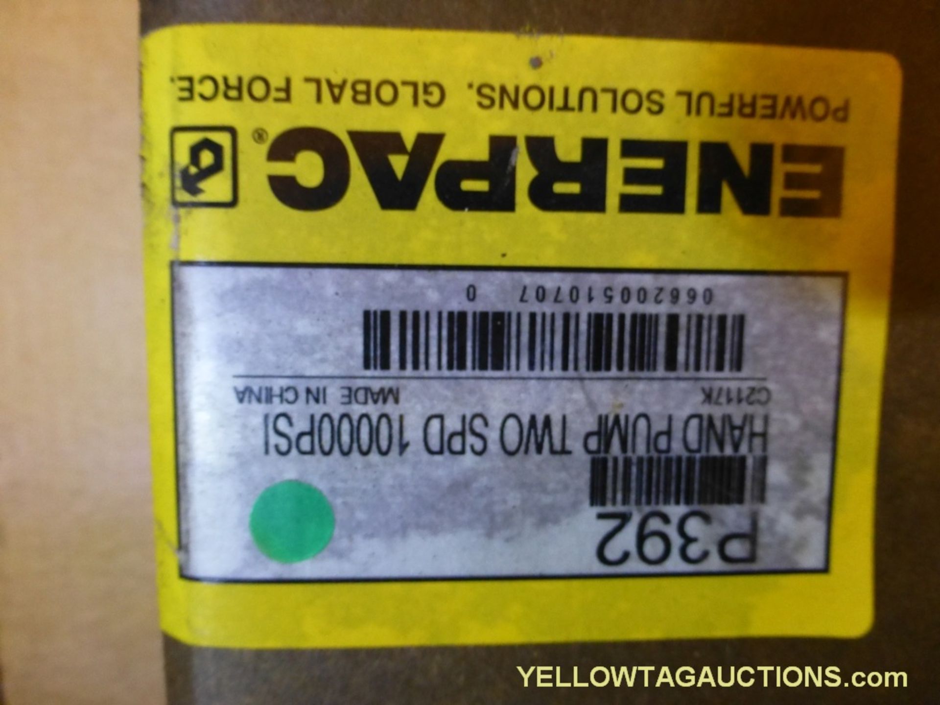 Lot of Assorted Components | Includes:; Enerpac Hand Pump; Small 4 Ton Floor Pump; Hydraulic Foot Pu - Image 5 of 5