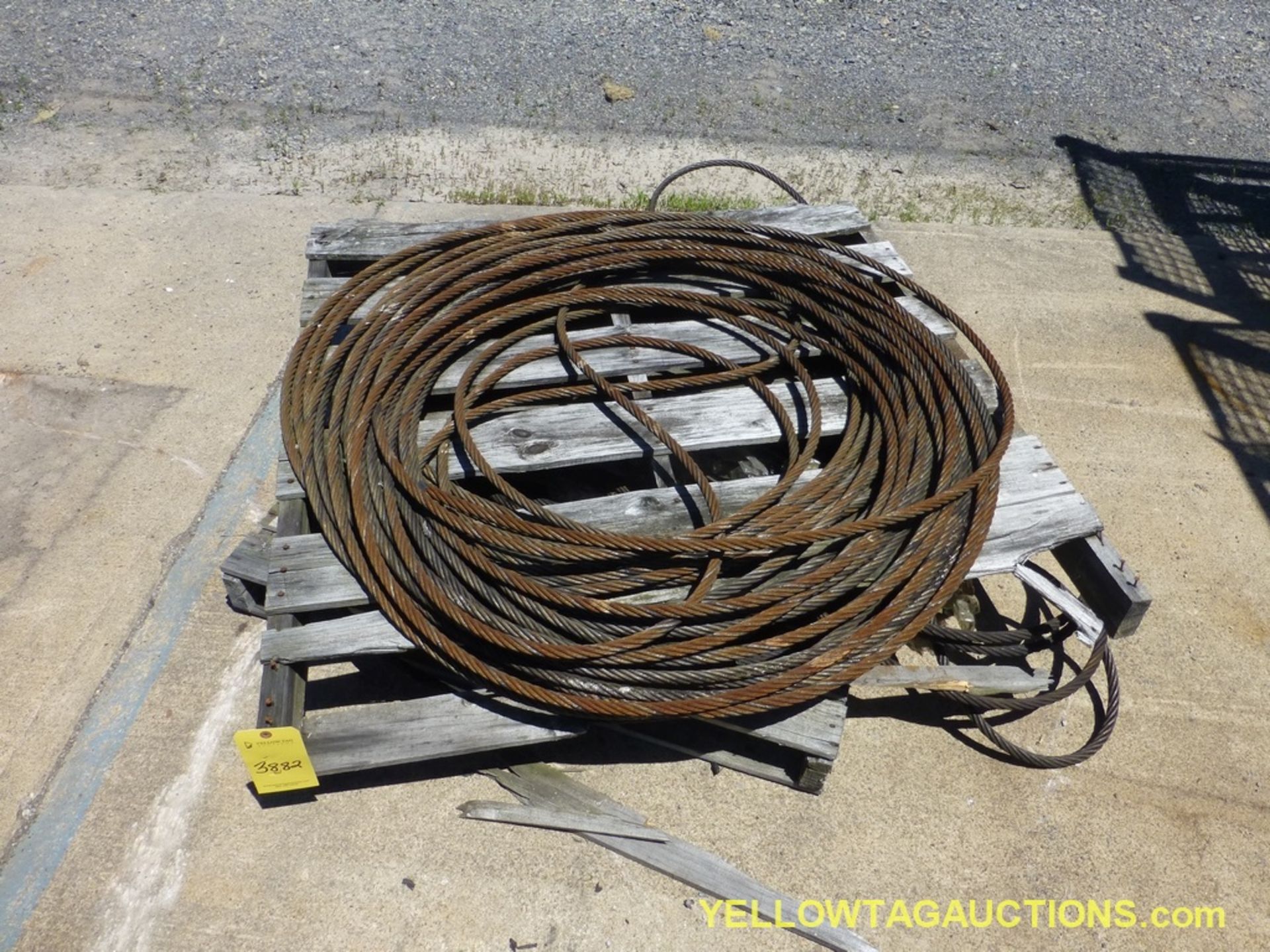 Lot of (2) Lifting Metal Ropes