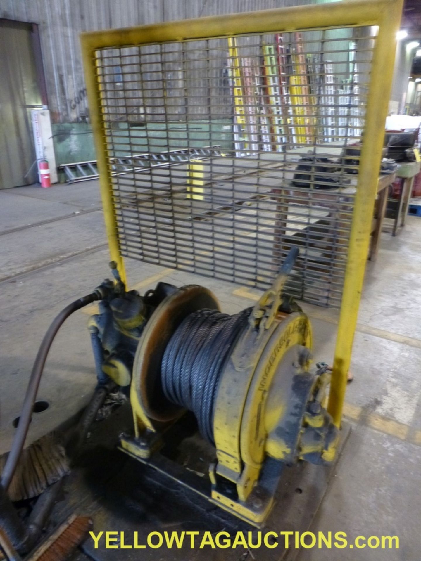 Ingersoll Rand Winch w/Cage