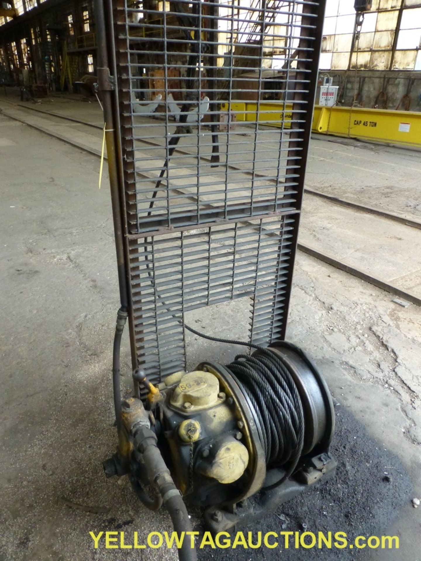 Ingersoll Rand Winch w/Cage