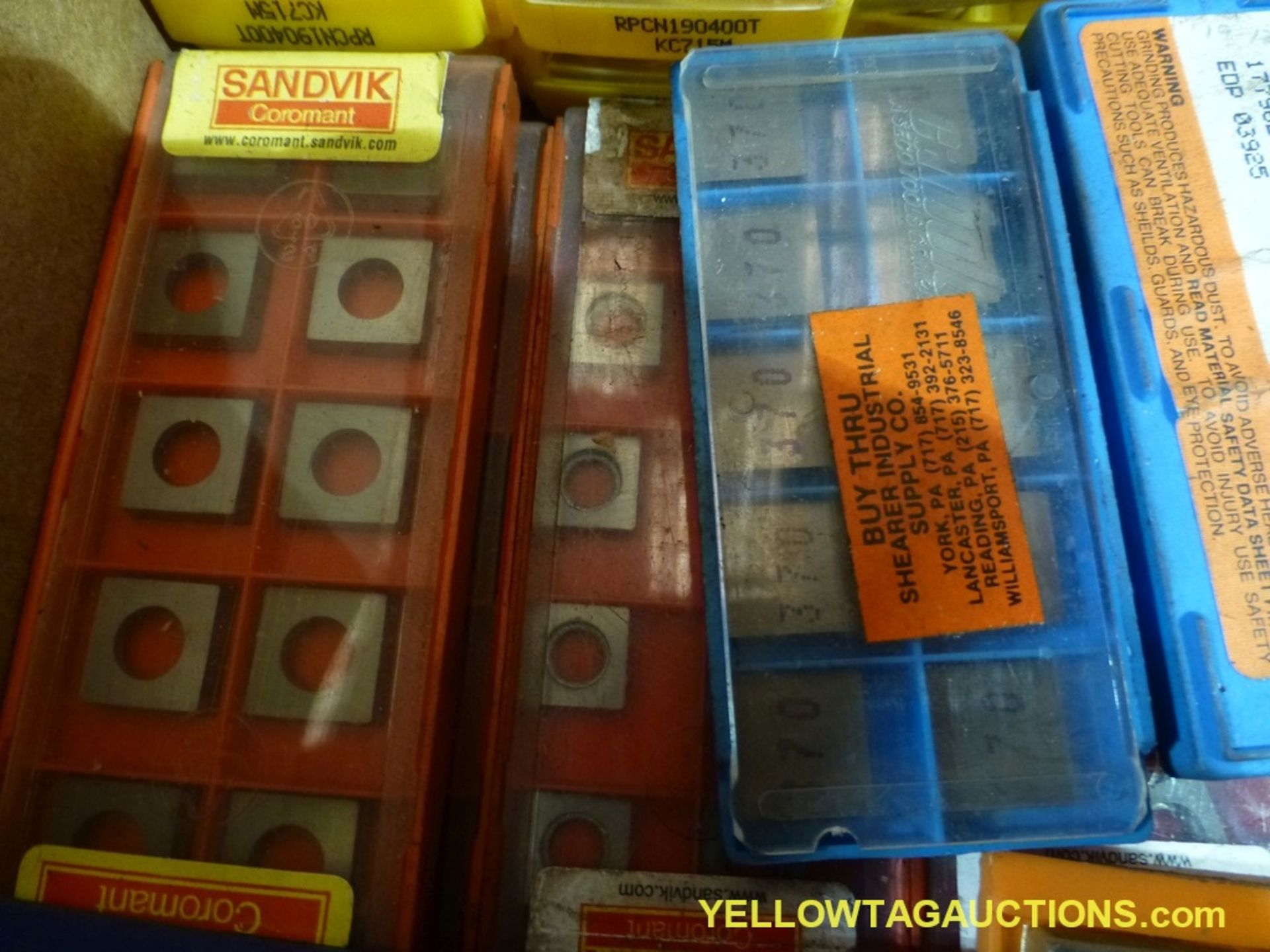 Lot of Assorted Cutting Tools | Brands Include:; Sandvick; BTW; Kennametal - Image 4 of 6