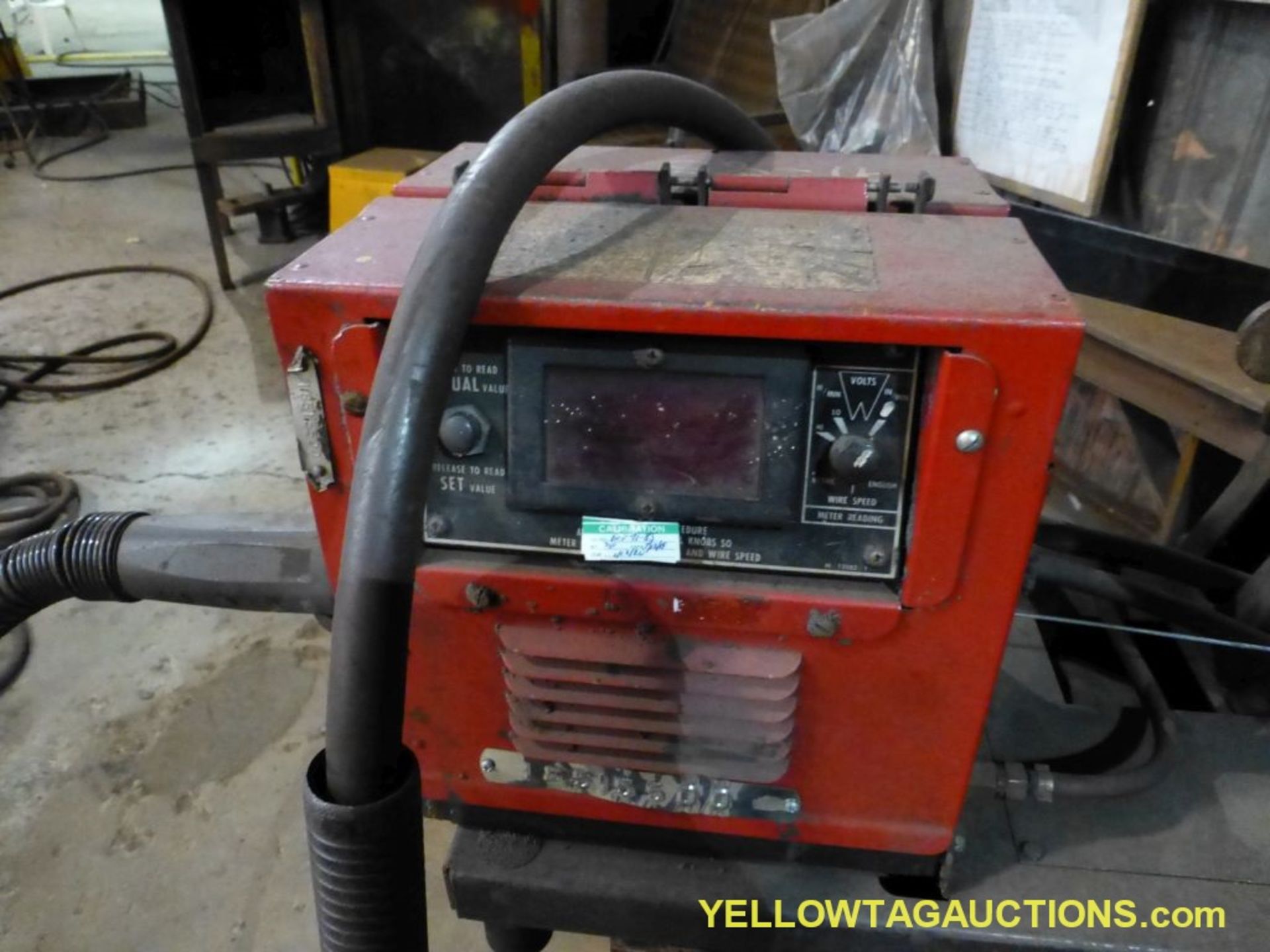 Lincoln Electric Ideal Arc DC-600 Welder | Includes: Multiprocess Switch & LN-9 Wire Feeder - Image 7 of 15