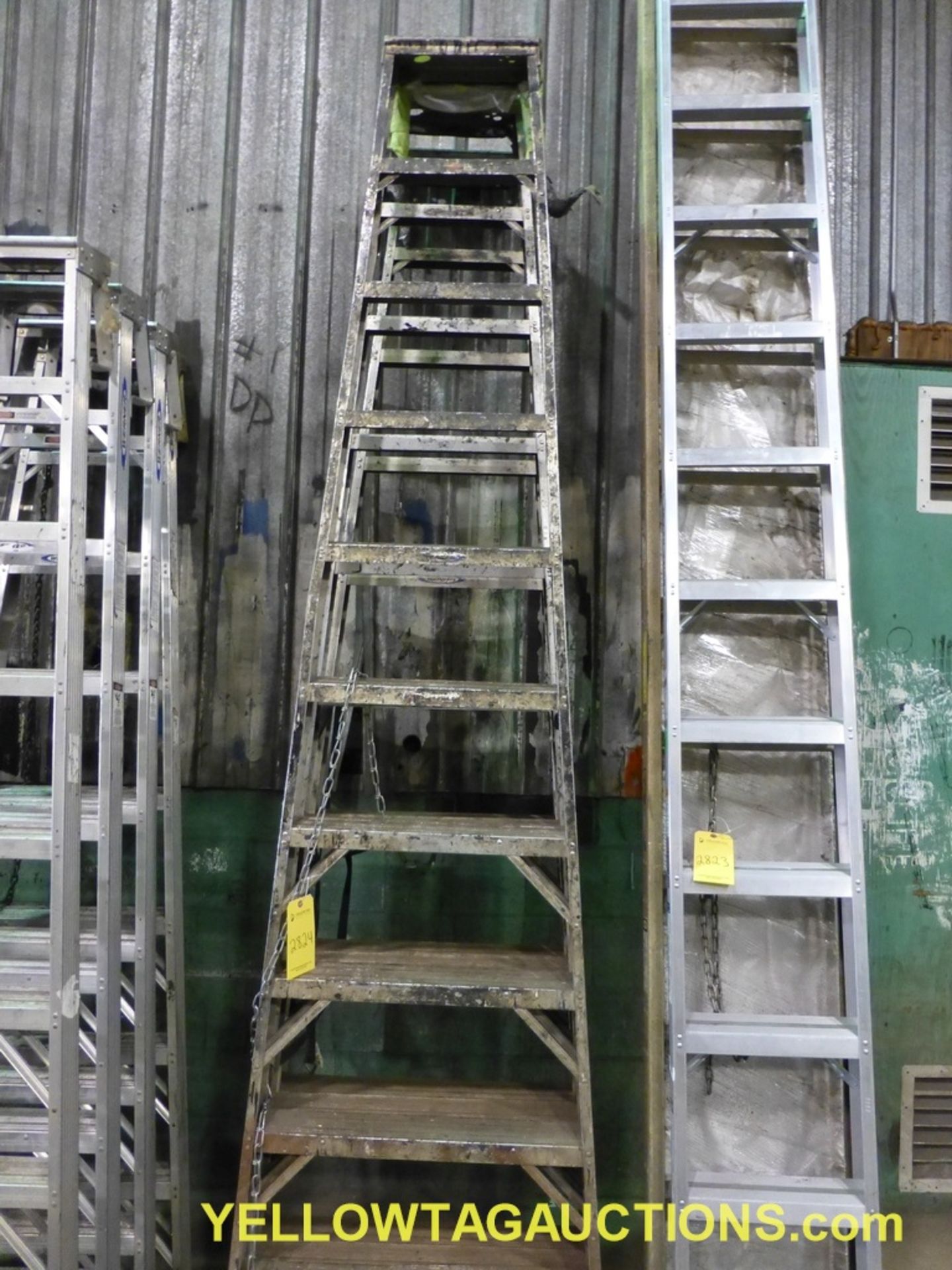 Lot of (2) 9' Ladders